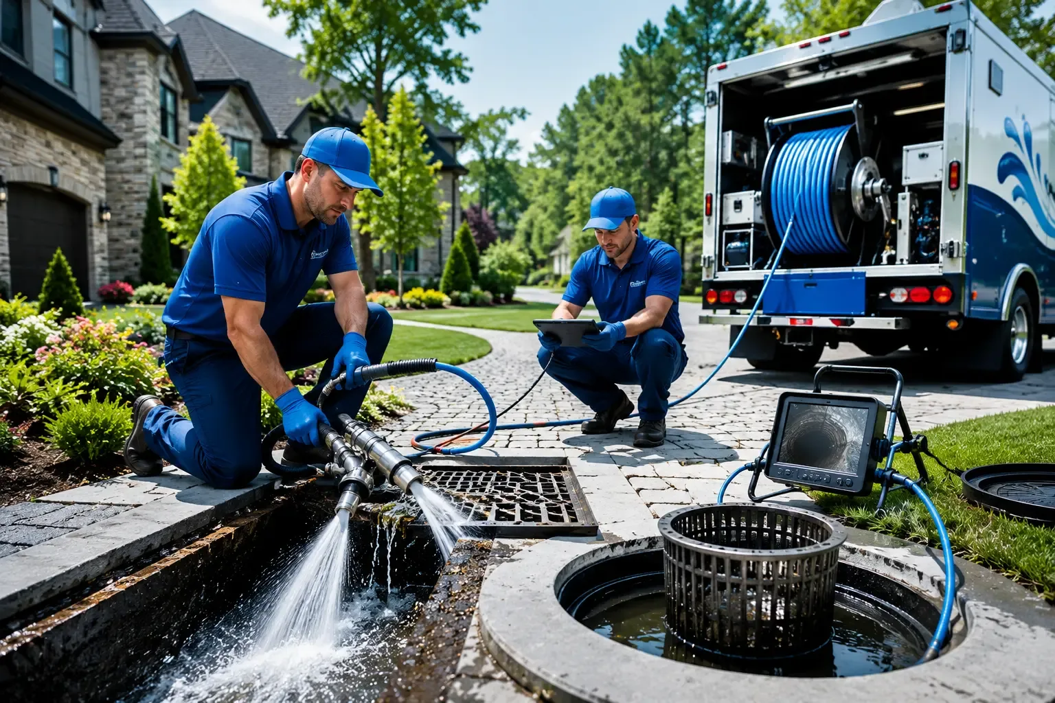 Local outdoor drain cleaning professionals in Iron Station, NC
